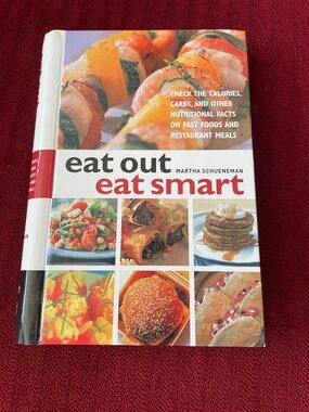 Eat Out Eat Smart Nutrition Book for watching calories and carbs when eating out